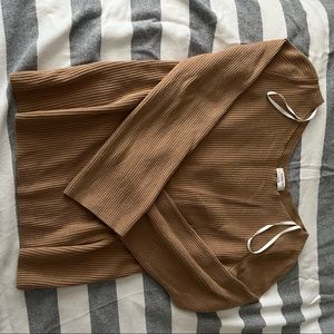 Babaton Aritzia Kitano Open-back Sweater